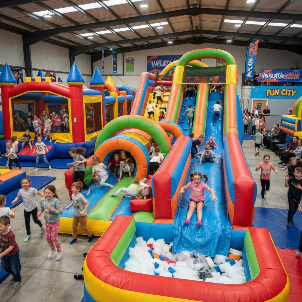 Inflatable World experience